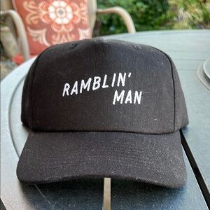 Black Ramblin' Man Cap